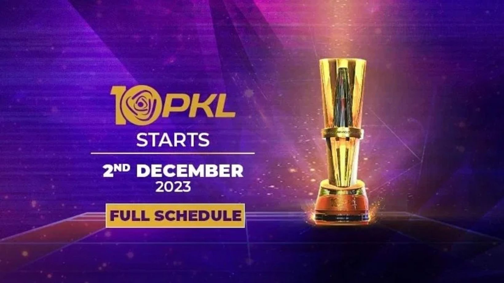 Pro Kabaddi League 2023 Full Schedule: PKL Date, Time, Teams, Venue, Live Streaming