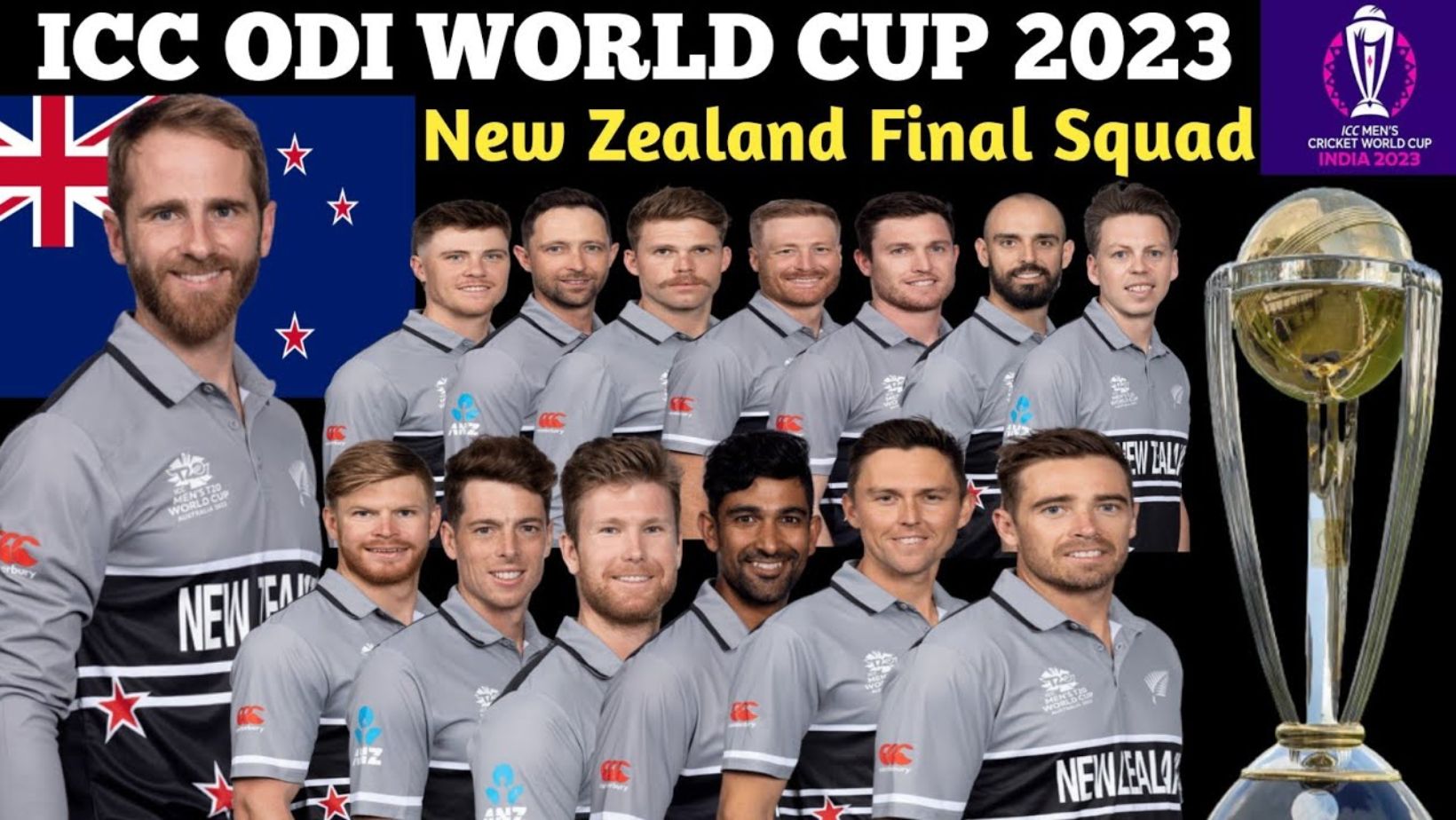 New Zealand’s Campaign in ICC World Cup 2023: Squad, Schedule, and Key Matches