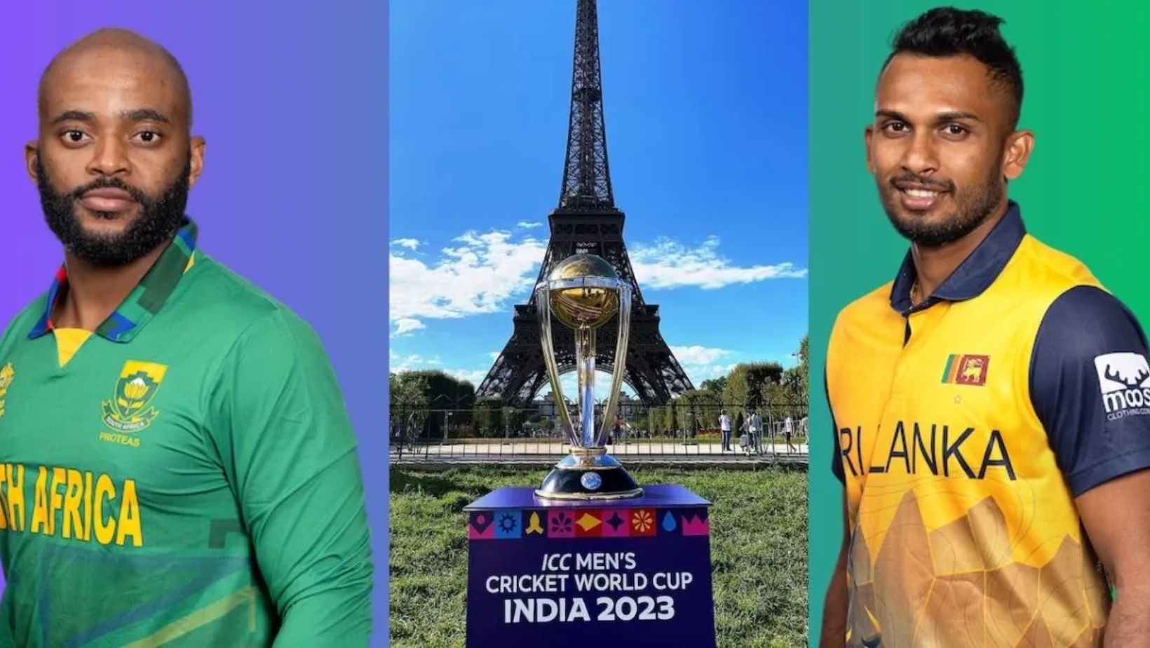 ICC World Cup 2023: South Africa vs Sri Lanka squad live score and scoreboard