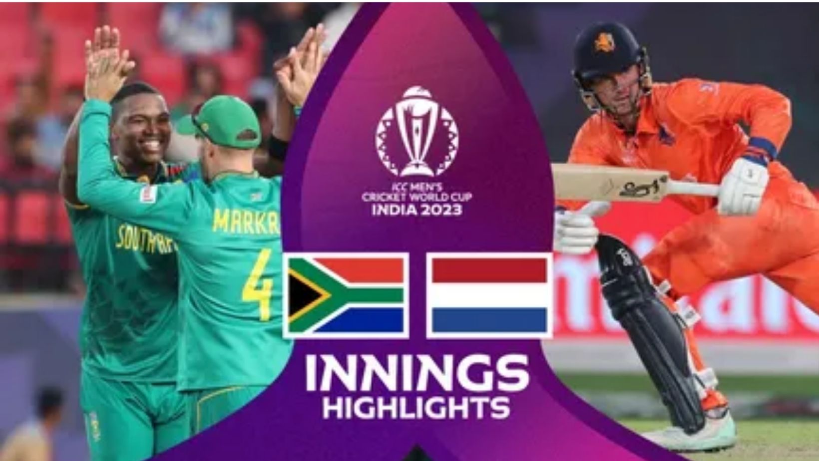 NED vs SA CWC 2023 Highlights: Edwards’ heroics help Netherlands pull off historic upset