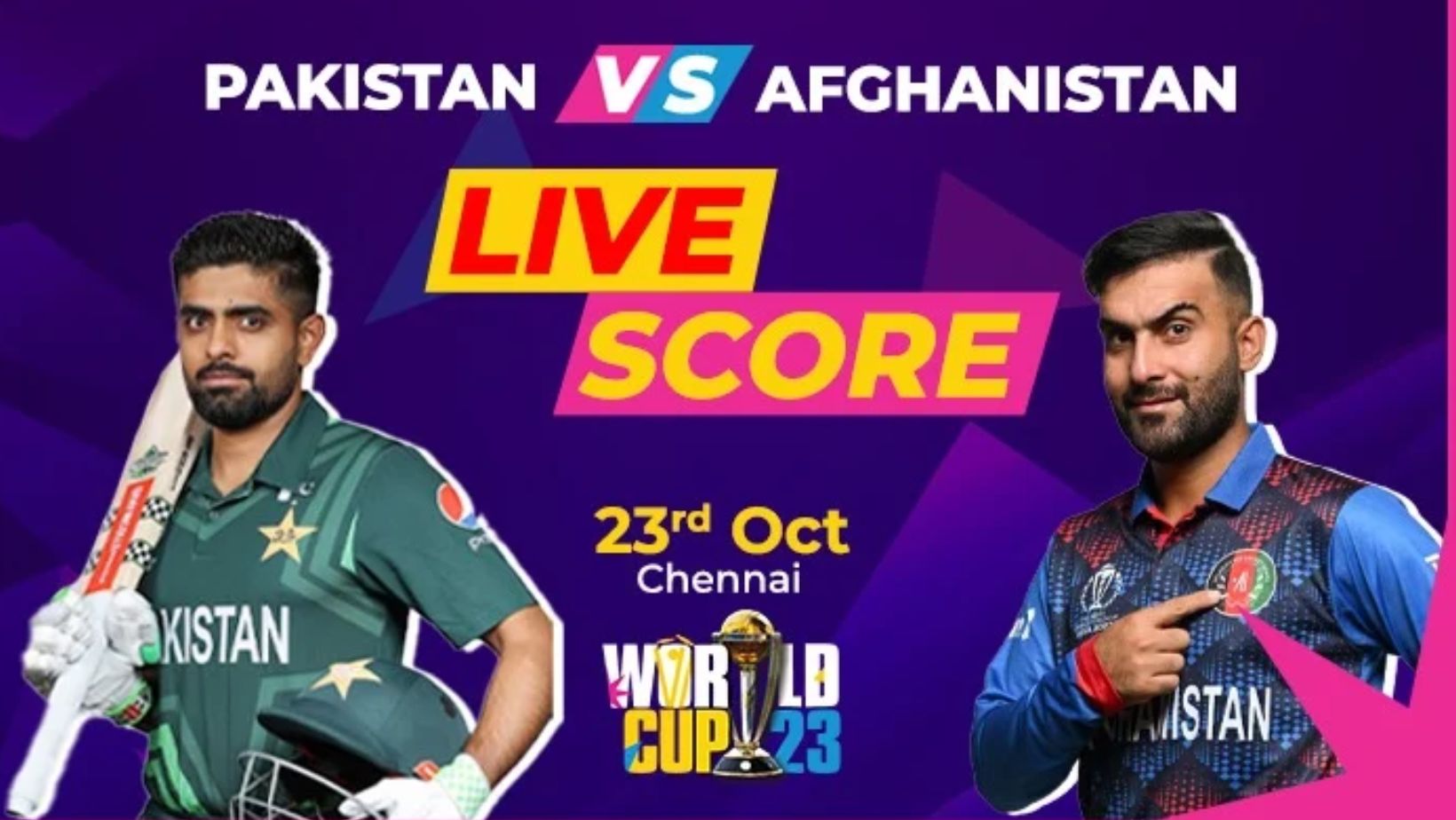 Pakistan vs Afghanistan Live Score: World Cup 2023 – AFG Upside Potential