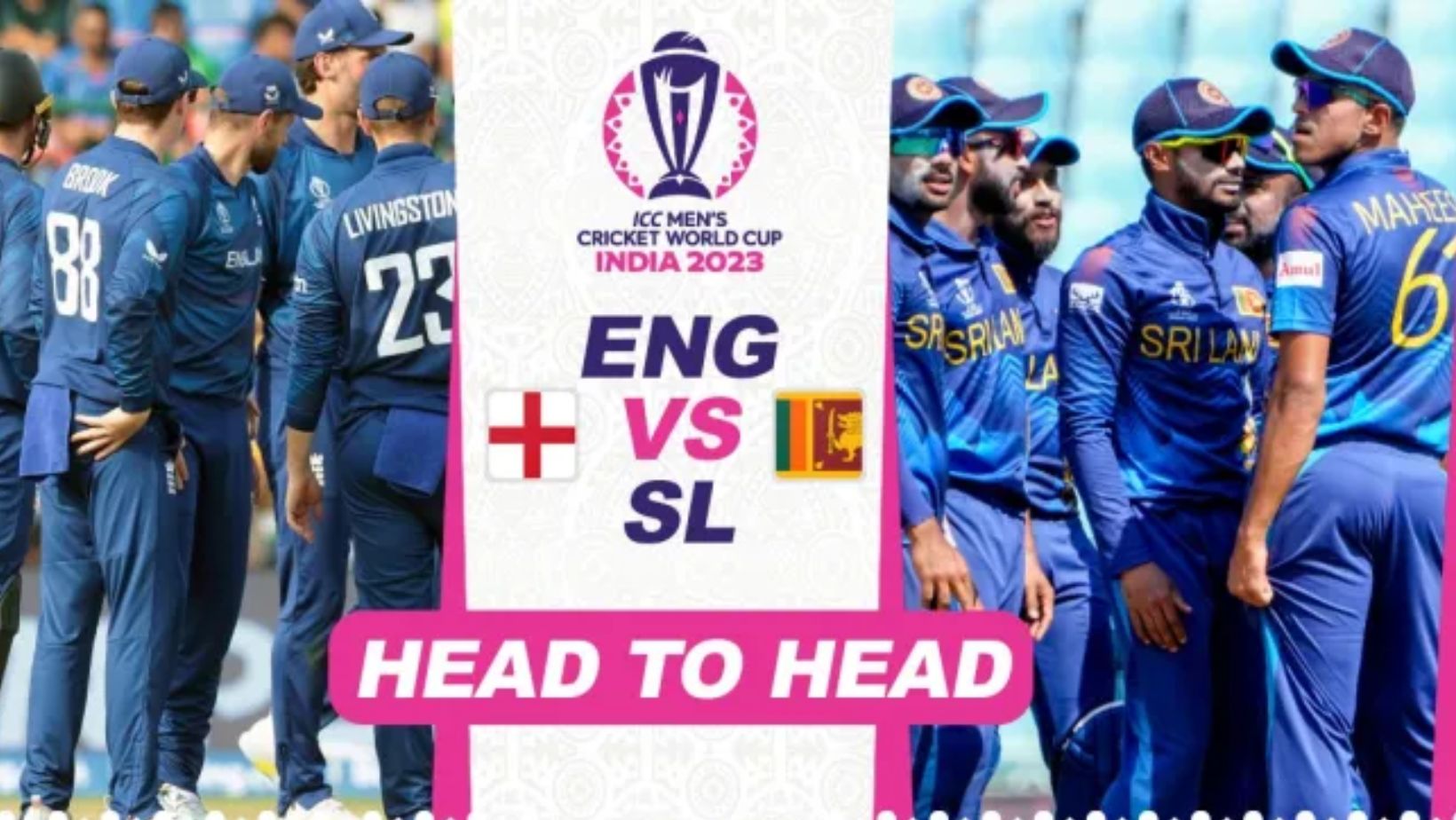 Sri Lanka vs England (SL vs ENG) LIVE: ICC ODI World Cup 2023 Match Updates