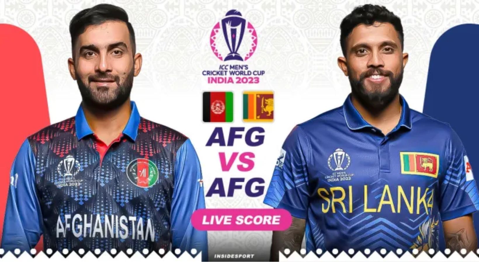 Afghanistan vs Sri Lanka | AFG vs SL Live Score Updates, World Cup 2023