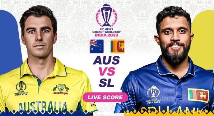 Cricket Updates: Live Score for AUS vs SL ICC ODI World Cup 2023 Match