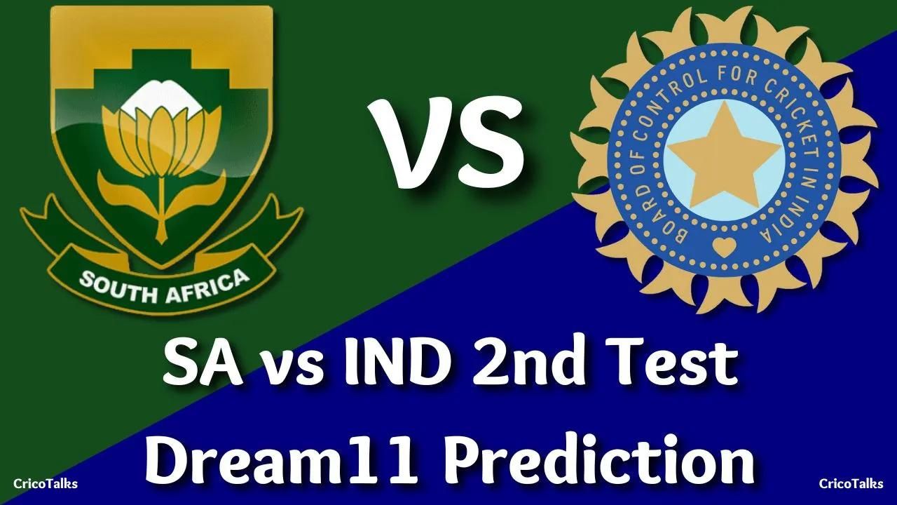 IND vs SA Dream11 Team, Playing11, Today 2nd Test