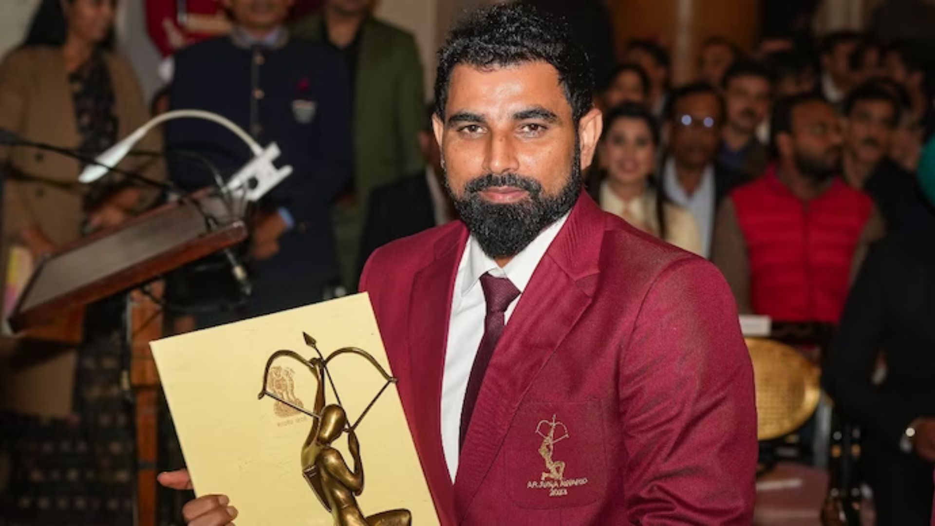 Mohammed Shami Receives Arjuna Award 2023