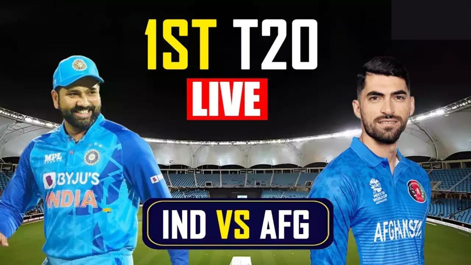 IND Vs AFG, 1st T20I Full Scorecard: India Win By 6 Wickets